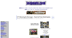 Desktop Screenshot of jeepnuts.com